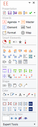 efficient elements for presentations