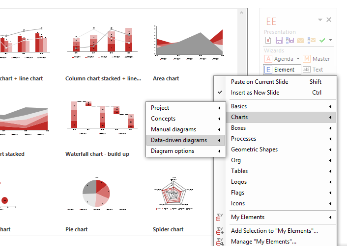 efficient elements for presentations download