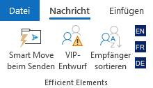 Nachricht-Tab