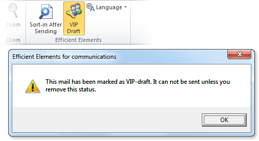 Mail Editor Funktionen
